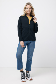 Micro fleece bunda na zips IQONIQ Talung z rec. polyesteru - Iqoniq