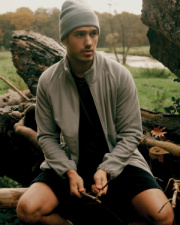 Micro fleece bunda na zips IQONIQ Talung z rec. polyesteru - Iqoniq