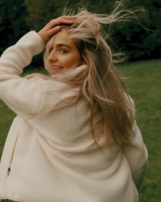 Pile fleece bunda IQONIQ Diran z recykl. polyesteru - Iqoniq