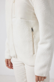 Pile fleece bunda IQONIQ Diran z recykl. polyesteru - Iqoniq