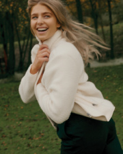 Pile fleece bunda IQONIQ Diran z recykl. polyesteru - Iqoniq