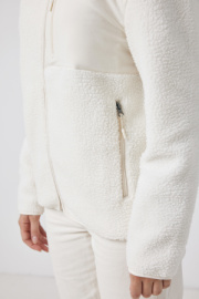 Pile fleece bunda IQONIQ Diran z recykl. polyesteru - Iqoniq