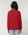 The iconic unisex crew neck sweatshirt - Stanley Stella, farba - red, veľkosť - XXS