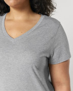 The women v-neck t-shirt