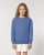 The iconic kids' crew neck sweatshirt - Stanley Stella, farba - bright blue, veľkosť - 5-6/110-116cm