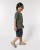 The iconic kids' t-shirt - Stanley Stella, farba - khaki, veľkosť - 3-4/98-104cm
