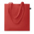 Fairtrade nákupná taška, farba - červená