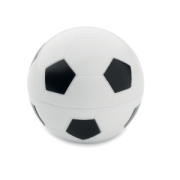Balzam na pery, futbalová lopta