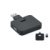 4portový USB rozbočovač, farba - černá