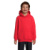 CONDOR KIDS mikina s kapucňou - Sol's, farba - bright red, veľkosť - L