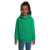 CONDOR KIDS mikina s kapucňou - Sol's, farba - kelly green, veľkosť - XL
