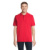 PEGASE Polo Organic - Sol's, farba - bright red, veľkosť - XXL