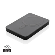 Magnetická powerbanka 5000mAh Magnetix z RCS recykl. plastu - XD Collection