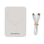 Magnetická powerbanka 5000mAh Magnetix z RCS recykl. plastu - XD Collection