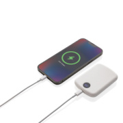 Magnetická powerbanka 5000mAh MagBoost z RCS recykl. plastu - XD Collection