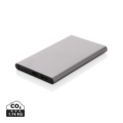 Powerbanka 4000mAh s USB C z RCS recykl. plastu a hliníka - XD Collection