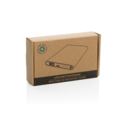 Powerbanka 4000mAh s USB C z RCS recykl. plastu a hliníka - XD Collection