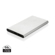 Powerbanka 4000mAh s USB C z RCS recykl. plastu a hliníka - XD Collection