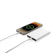 Powerbanka 4000mAh s USB C z RCS recykl. plastu a hliníka - XD Collection