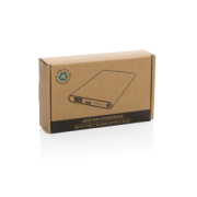 Powerbanka 4000mAh s USB C z RCS recykl. plastu a hliníka - XD Collection