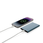 Powerbanka 4000mAh s USB C z RCS recykl. plastu a hliníka - XD Collection