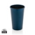 Ľahký hrnček Alo 450ml z RCS recykl. hliníka - XD Collection, farba - námornícka modrá