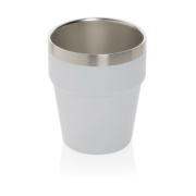 Hrnček s dvojitou stenou Clark 300ml z RCS recykl. ocele - XD Collection
