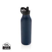Flip-top fľaša na vodu Avira Ara 500ml z RCS recykl. ocele