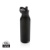 Flip-top fľaša na vodu Avira Ara 500ml z RCS recykl. ocele - Avira, farba - čierna