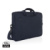 Taška na 15,4" notebook Laluka z recykl. bavlny AWARE™ - XD Collection, farba - námornícka modrá