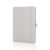 Klasický zápisník A5 Sam z RCS lepenej kože - XD Collection, farba - biela