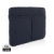 Obal na 15,6" notebook Laluka z recykl. bavlny AWARE™ - XD Collection, farba - námornícka modrá