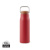 Termo fľaša VINGA Ciro 300ml z RCS recykl. ocele - Vinga, farba - červená