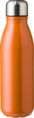 Recyklovaná hliníková fľaša Adalyn, farba - orange