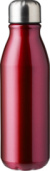 Recyklovaná hliníková fľaša Adalyn, farba - red