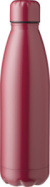 Nerezová dvojstenná fľaša (500 ml) Amara, farba - burgundy