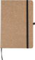 Zápisník z recyklovanej kože (A5) Gianna, farba - brown