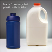 Baseline 500ml recyklovaná športová fľaša s vyklápacím viečkom