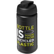 Baseline 500ml recyklovaná športová fľaša s vyklápacím viečkom