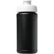 Baseline 500ml recyklovaná športová fľaša s vyklápacím viečkom