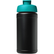 Baseline 500ml recyklovaná športová fľaša s vyklápacím viečkom