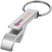 Tao fľaša z RCS recyklovaného hliníka a otvárač na konzervy s kľúčenkou