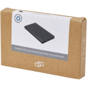 Connect 5000mAh powerbanka z RCS recyklovaného hliníka - Tekio