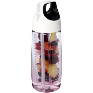 HydroFruit 700ml športová fľaša s vyklápacím viečkom a infuzérom z recyklovaného plastu