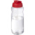 H2O Active® Big Base litrová športová fľaša s vyklápacím viečkom, farba - červená