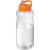 H2O Active® Big Base litrová športová fľaša s viečkom s hubicou, farba - 0ranžová