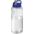 H2O Active® Big Base litrová športová fľaša s viečkom s hubicou, farba - modrá