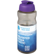 H2O Active® Eco Big Base litrová športová fľaša s odklápacím viečkom