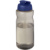 H2O Active® Eco Big Base litrová športová fľaša s odklápacím viečkom, farba - charcoal