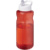 H2O Active® Eco Big Base litrová športová fľaša s viečkom s hubicou, farba - červená